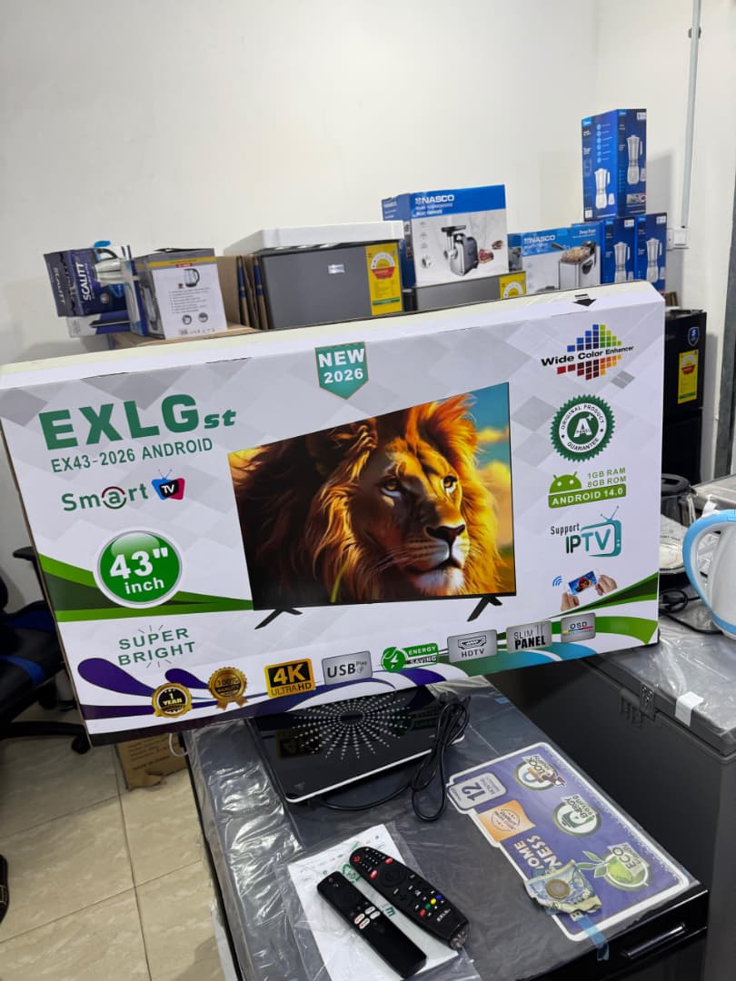 NEW EXGL  32" SMART T.V
