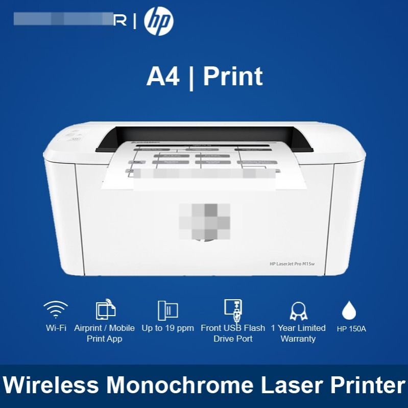 HP LaserJet M111w Printer A4 Black and White Laser Printers