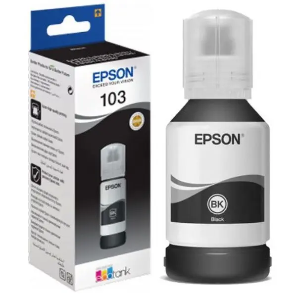 Epson 103 Black Ecotank Ink Bottle - (C13t00s14a)