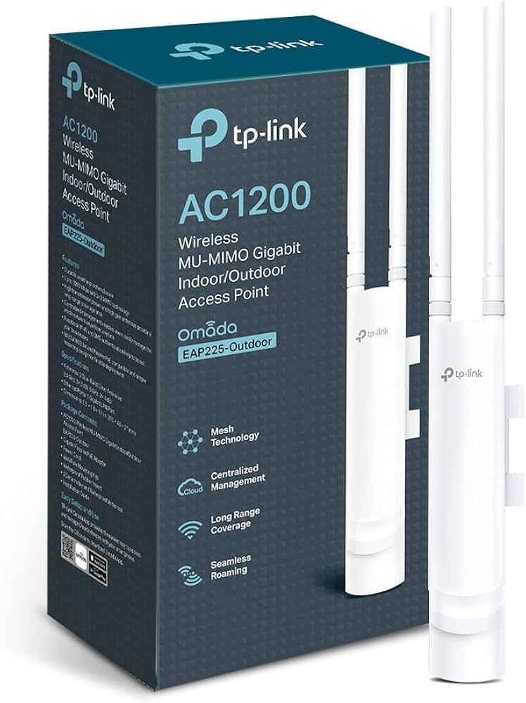 Tp-Link Eap225-Outdoor Wifi 5 Access Point (1167mbps Ac)