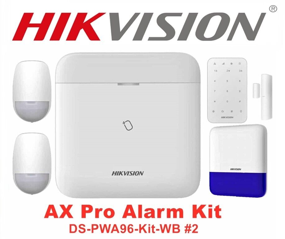 Hikvision Ds-Pwa96-Kit-Wb AX PRO Alarm Security Kit