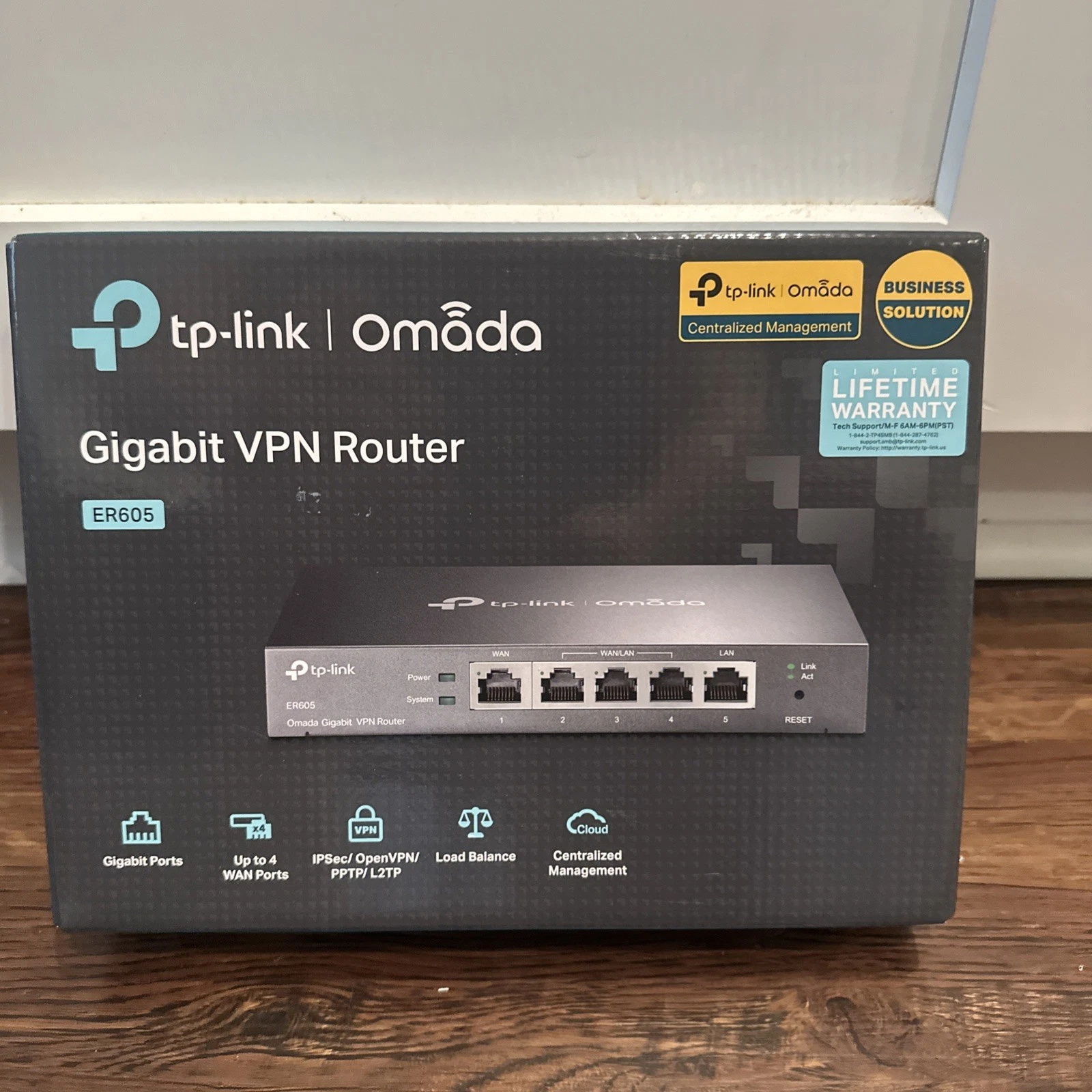 Tp-Link Er605 Omada Gigabit VPN Gateway V2.20