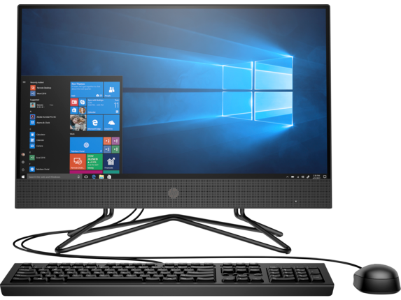 New Desktop Computer HP 200 G4 All-in-One 4GB Intel Core i5 HDD 1T